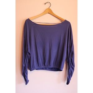 Soft cropped and synched top